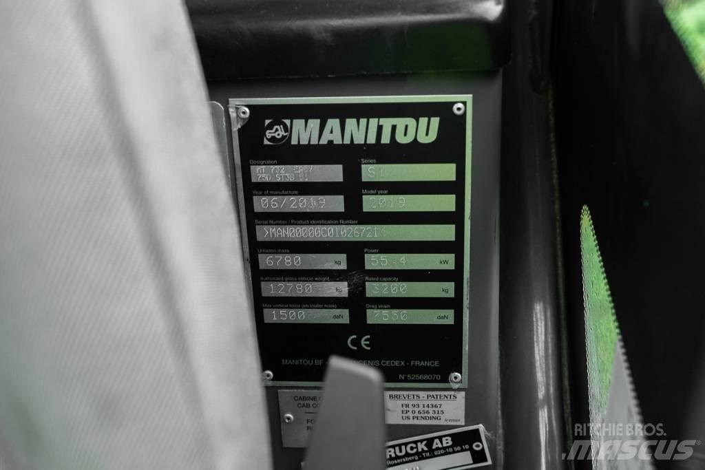 Manitou MT 732 Teleskopiniai krautuvai