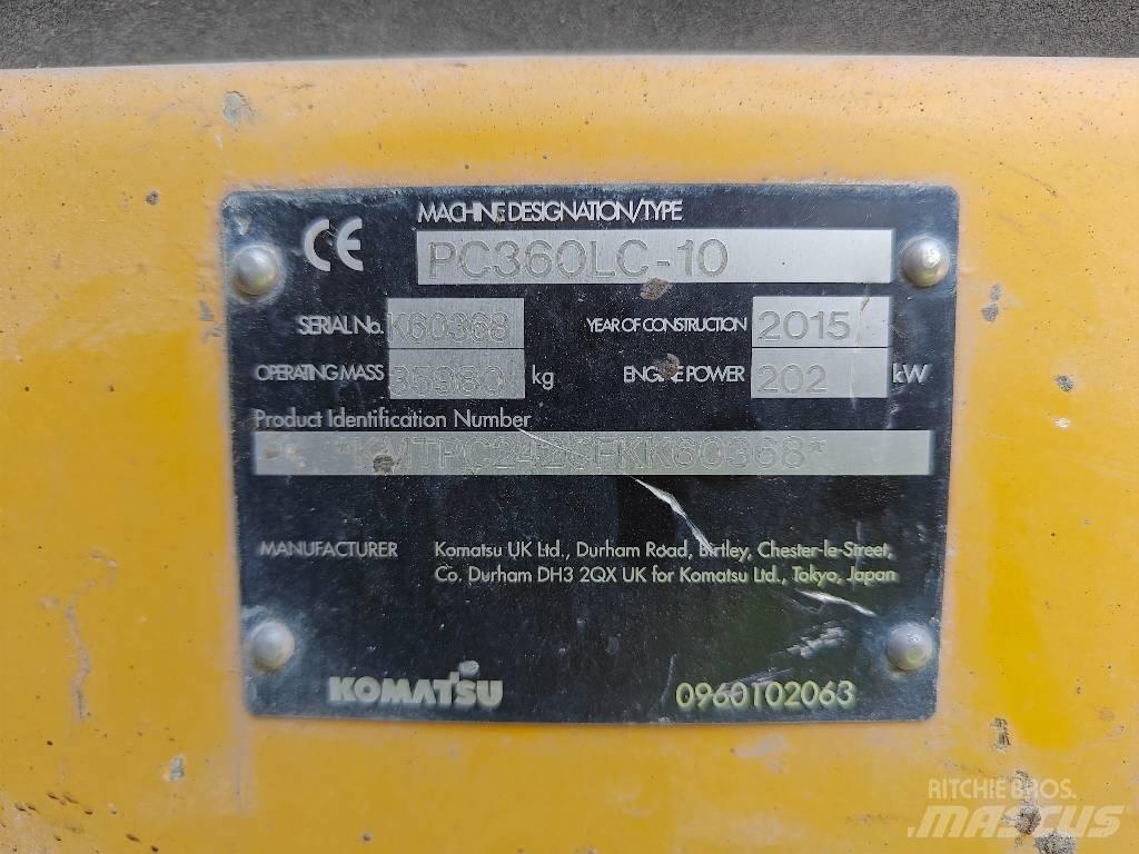 Komatsu PC 360 LC-10 Vikšriniai ekskavatoriai