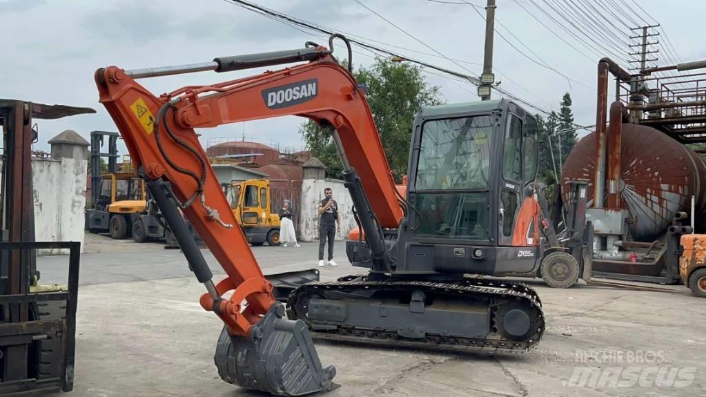 Doosan DX 55 Mini ekskavatoriai < 7 t