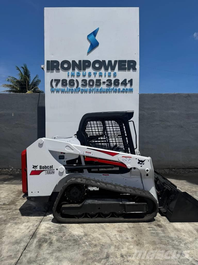Bobcat T 550 Krautuvai su šoniniu pasukimu