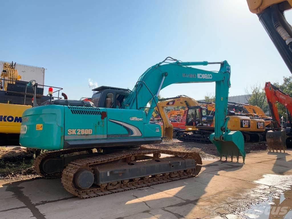 Kobelco SK 260 Vikšriniai ekskavatoriai
