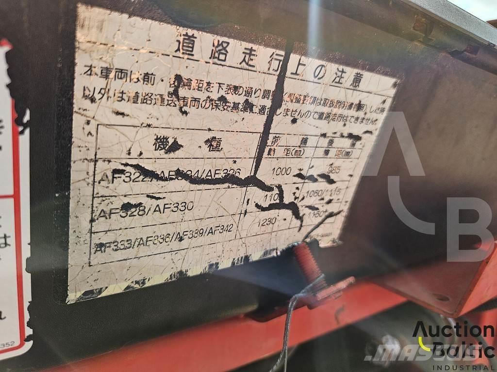 Yanmar AF 328 Traktoriai