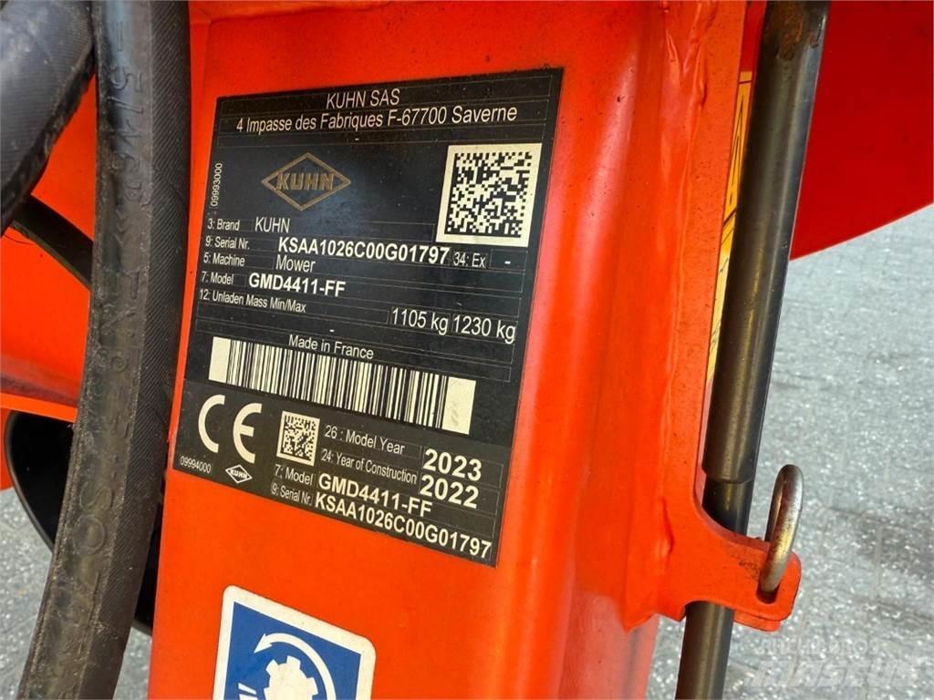Kuhn GMD 4411 Formuojančios žoliapjovės