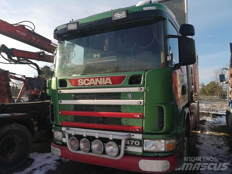 Scania 124 Automobiliniai kranai