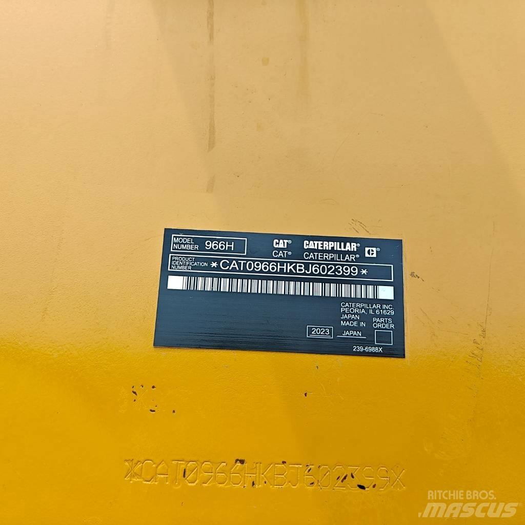 CAT 966 H Naudoti ratiniai krautuvai