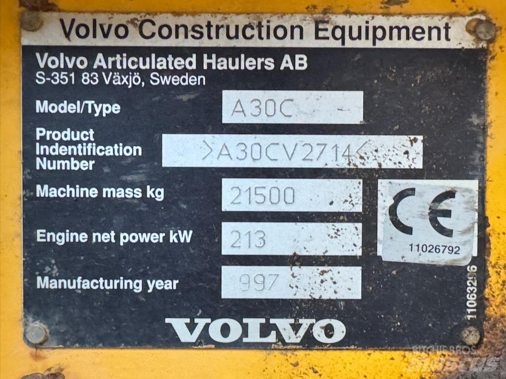 Volvo A 30 C Karjeriniai savivarčiai