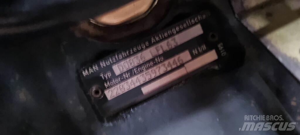 MAN D0836 LFL63 Varikliai