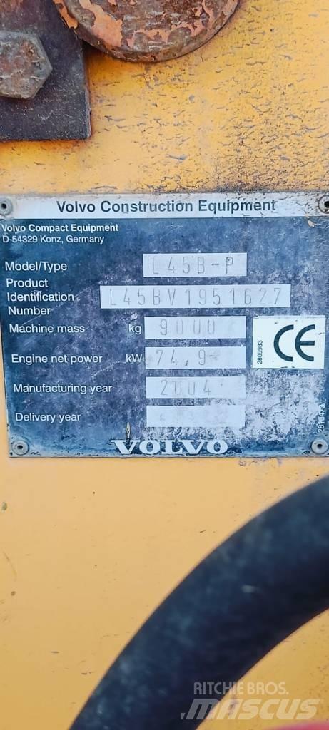 Volvo L 45 B Naudoti ratiniai krautuvai