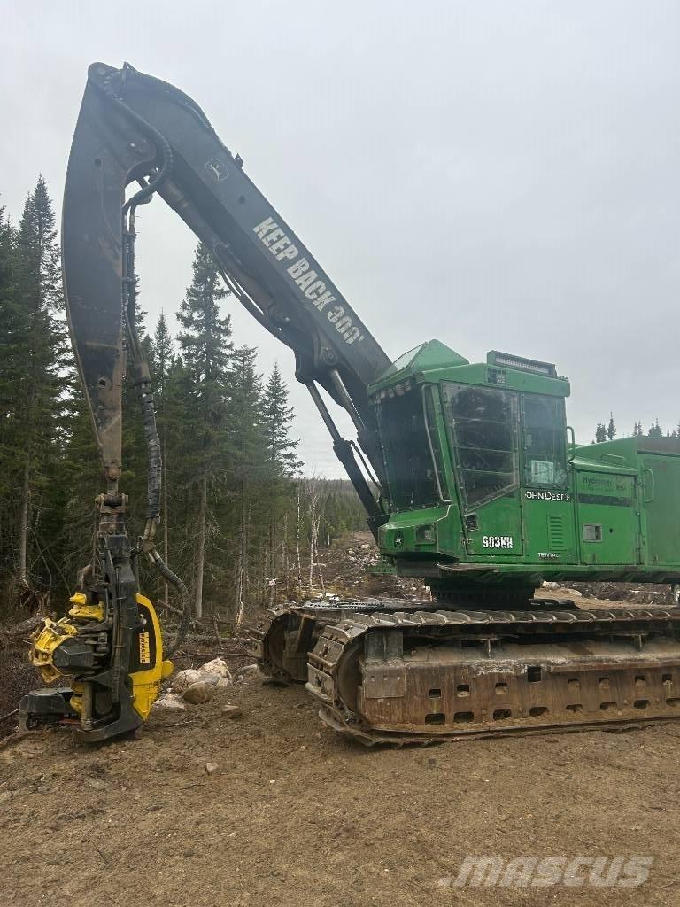 John Deere 903 K Miško technika (Harvesteriai)