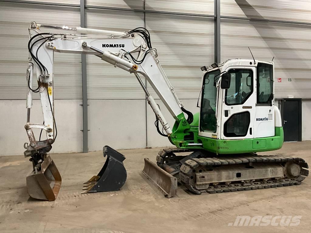 Komatsu PC 80 MR-3 Vidutinės galios ekskavatoriai 7-12 t