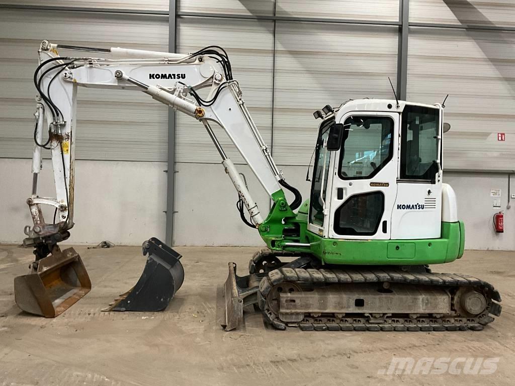Komatsu PC 80 MR-3 Vidutinės galios ekskavatoriai 7-12 t