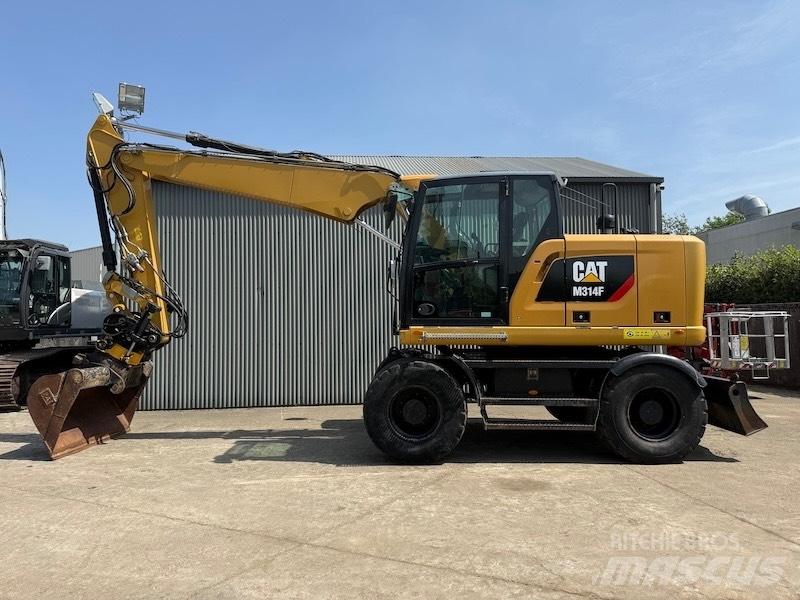 CAT M314F Ratiniai ekskavatoriai