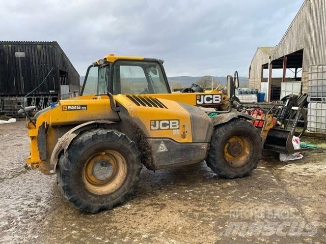 JCB 526-56 Agri Plus Teleskopiniai krautuvai žemės ūkiui