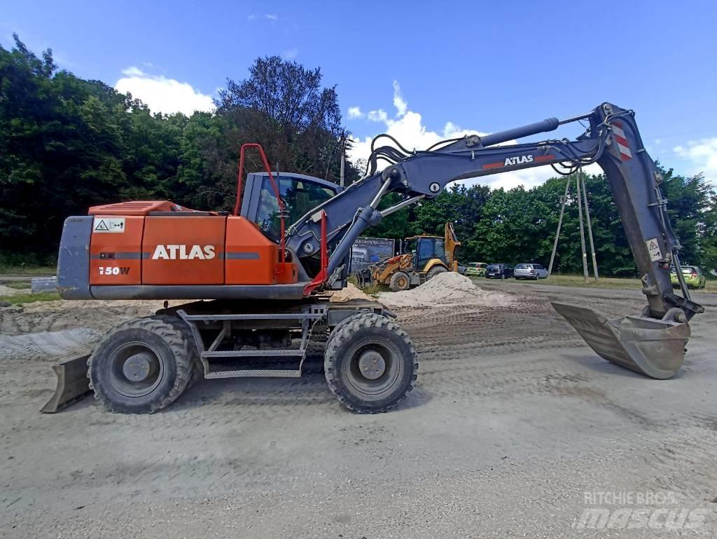 Atlas 150 W Ratiniai ekskavatoriai