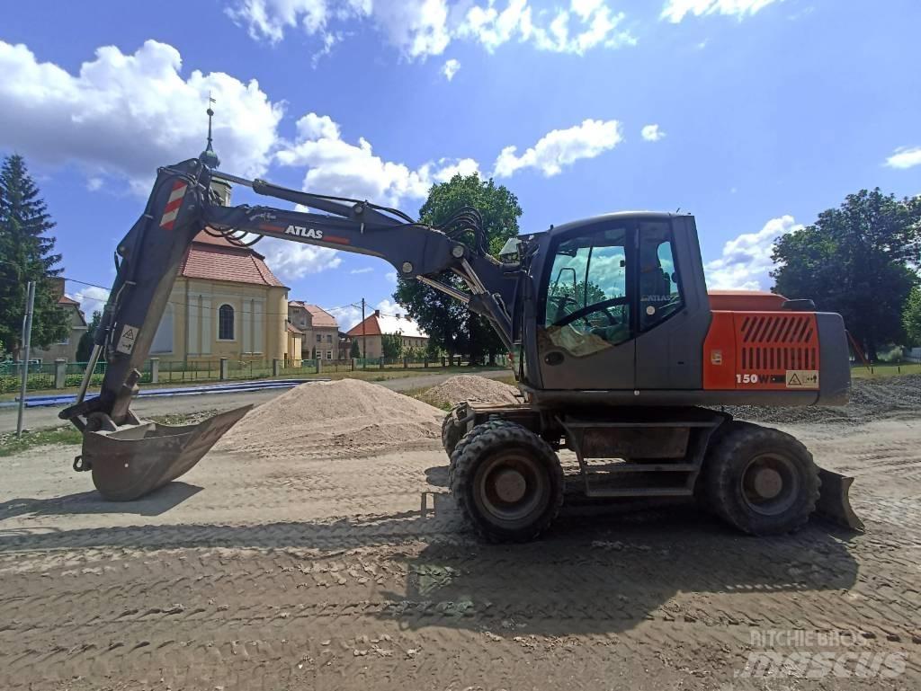 Atlas 150 W Ratiniai ekskavatoriai