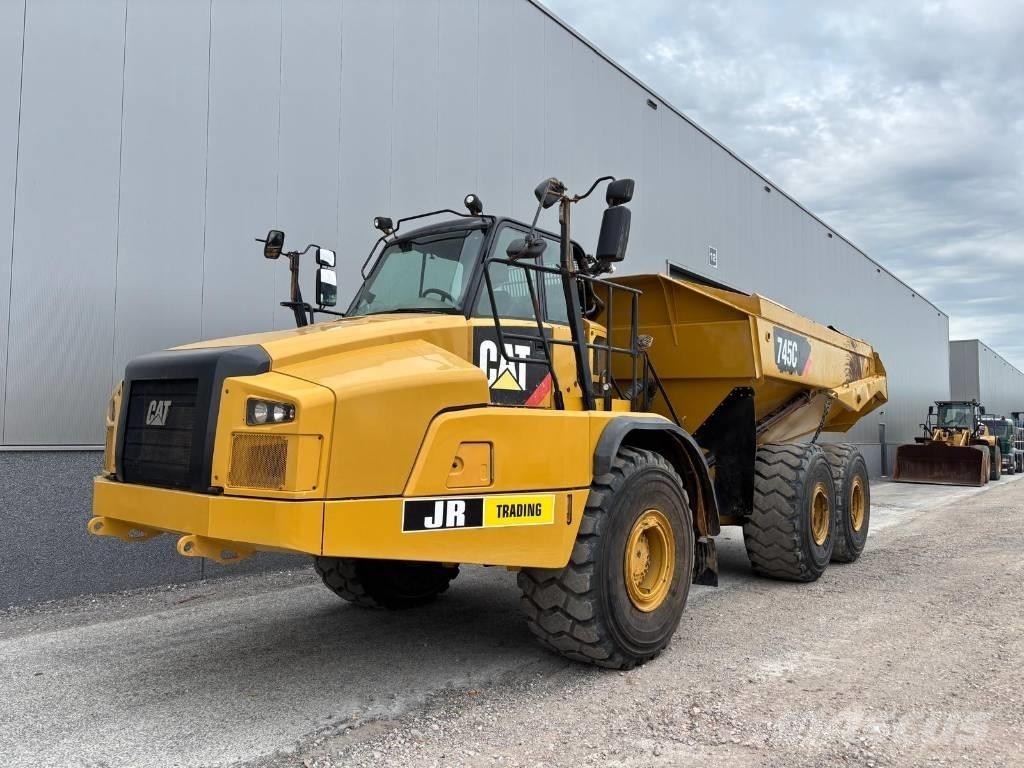 CAT 745 C Karjeriniai savivarčiai