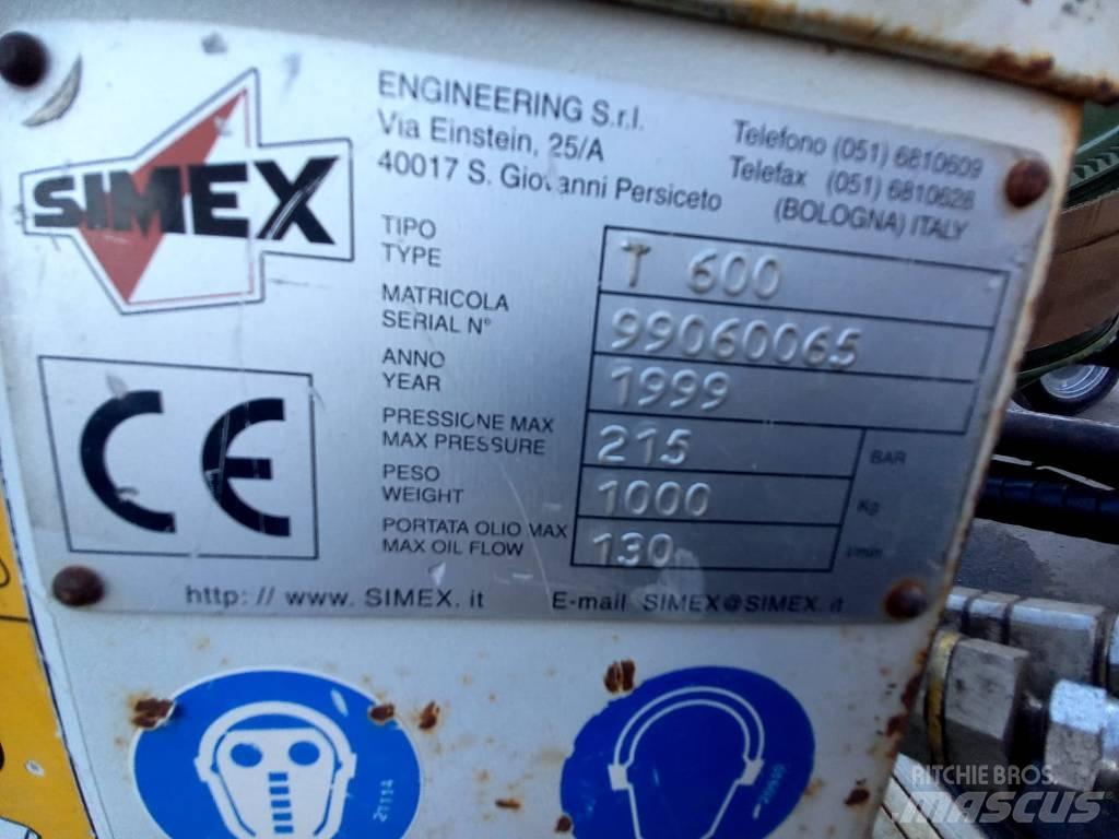 Simex T-600 Tranšėjų ekskavatoriai