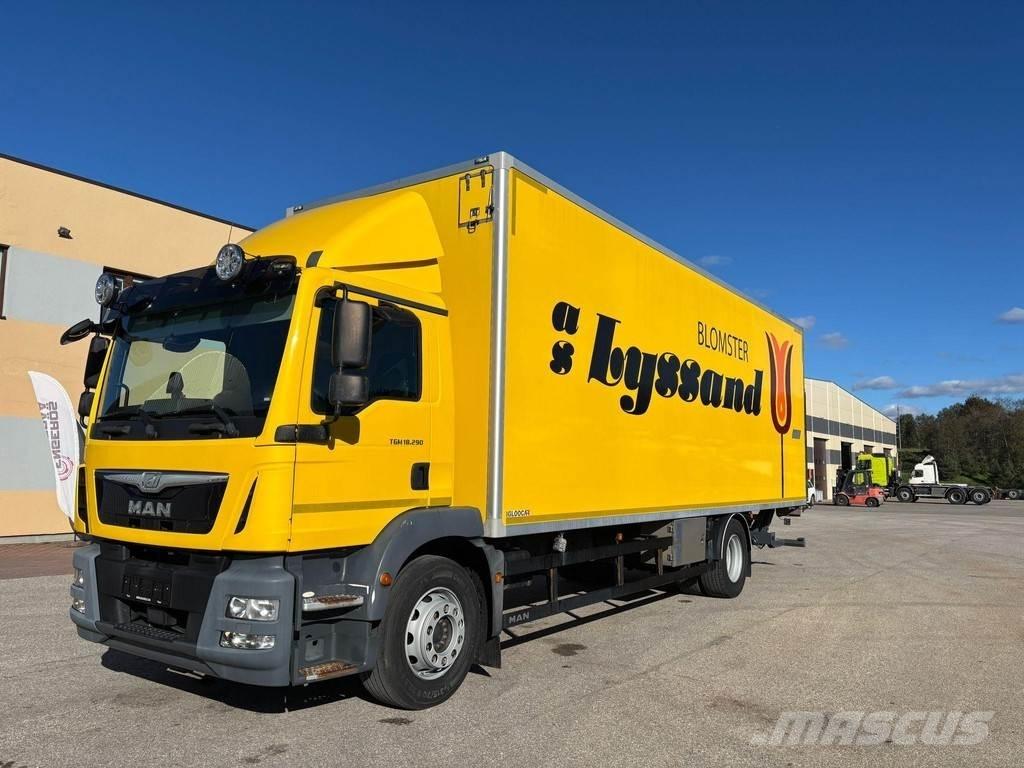 MAN TGM 18.290 Sunkvežimiai su dengtu kėbulu