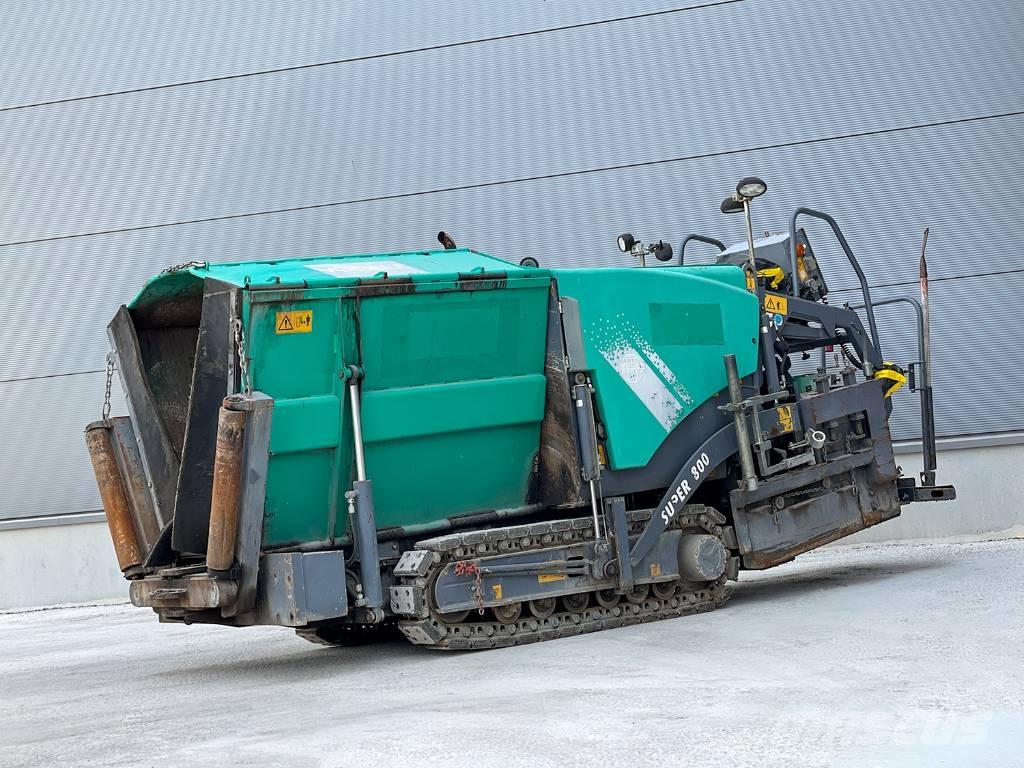Vögele SUPER 800 Asfalto klotuvai
