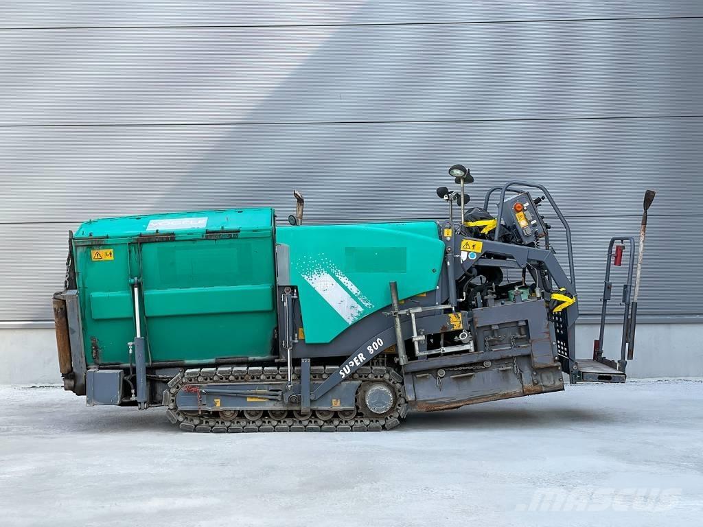 Vögele SUPER 800 Asfalto klotuvai