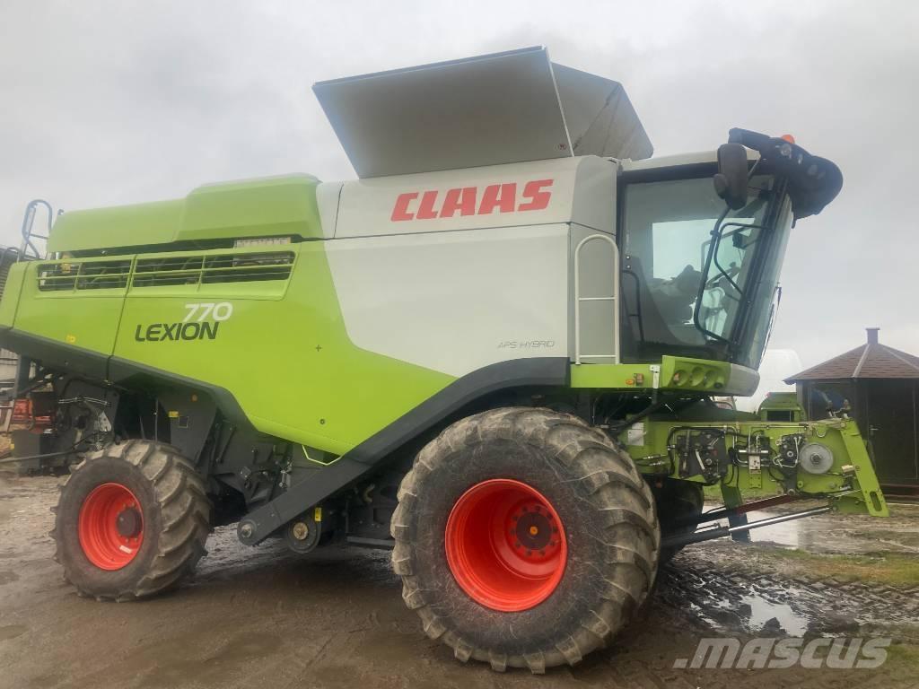 CLAAS Lexion 770 Derliaus nuėmimo kombainai
