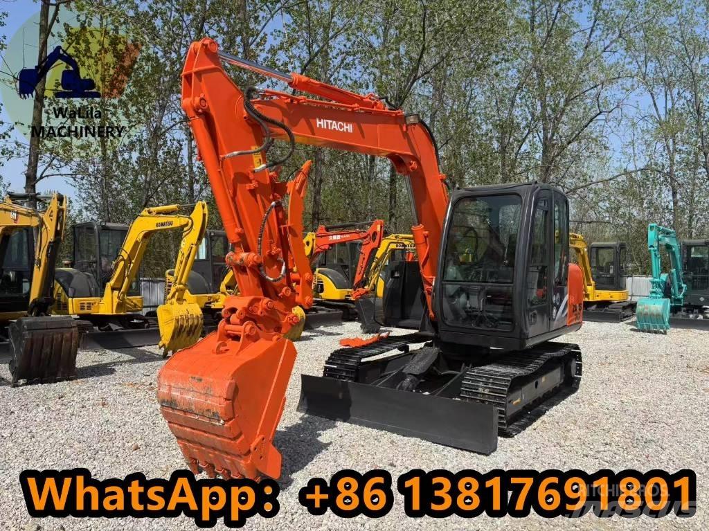 Hitachi ZX 70 Mini ekskavatoriai < 7 t