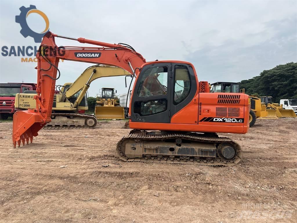 Doosan DX 120 Vidutinės galios ekskavatoriai 7-12 t