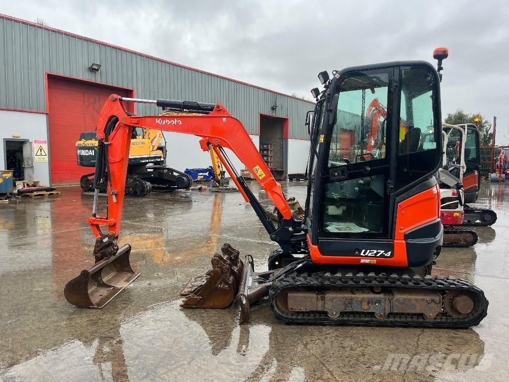 Kubota U 27-4 Mini ekskavatoriai < 7 t