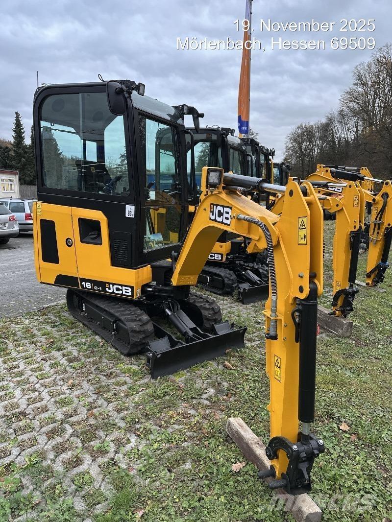 JCB 16C-1 Mini ekskavatoriai < 7 t