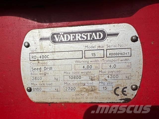 Väderstad Rapid400C Sėjimo technika
