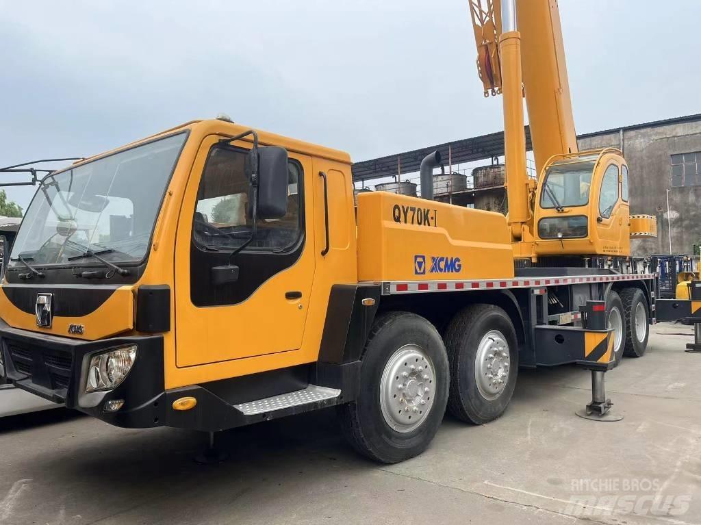 XCMG QY 70 K Neapdoroto reljefo kranai