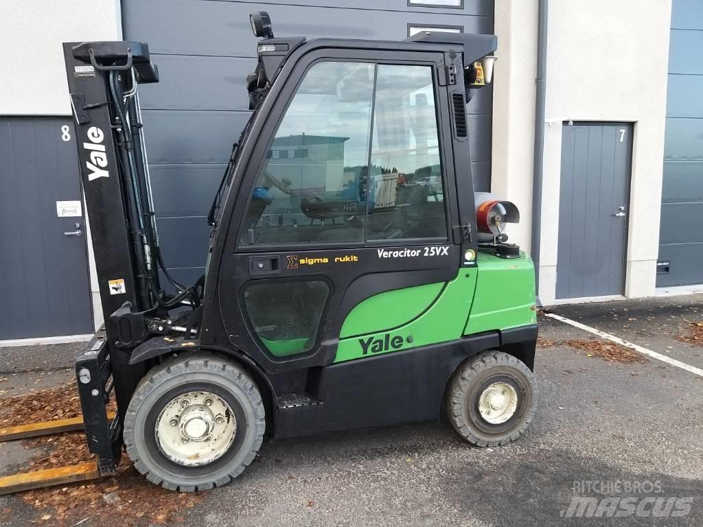 Yale GLP25VX LPG (dujiniai) krautuvai