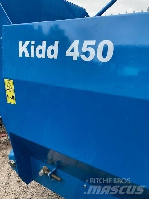  KIDD 450T Ryšulių smulkinimo, pjaustymo ir išvyniojimo įrenginiai