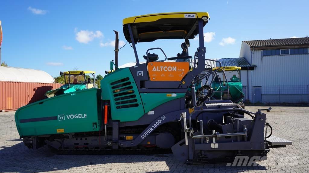 Vögele SUPER 1800-3I Asfalto klotuvai