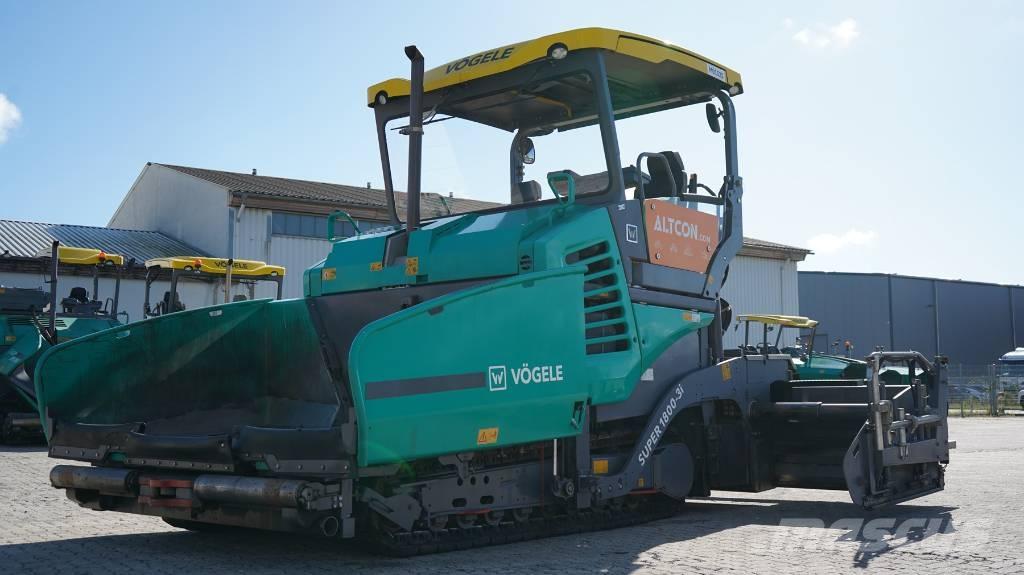 Vögele SUPER 1800-3I Asfalto klotuvai