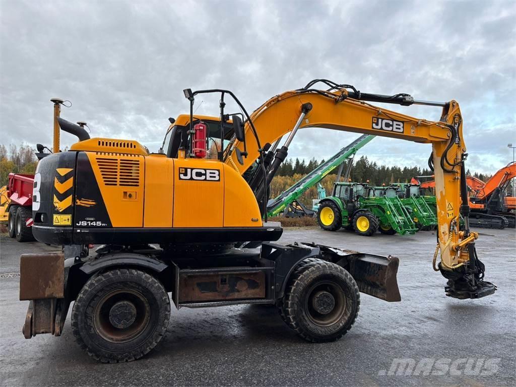 JCB JS145W T4i Ratiniai ekskavatoriai