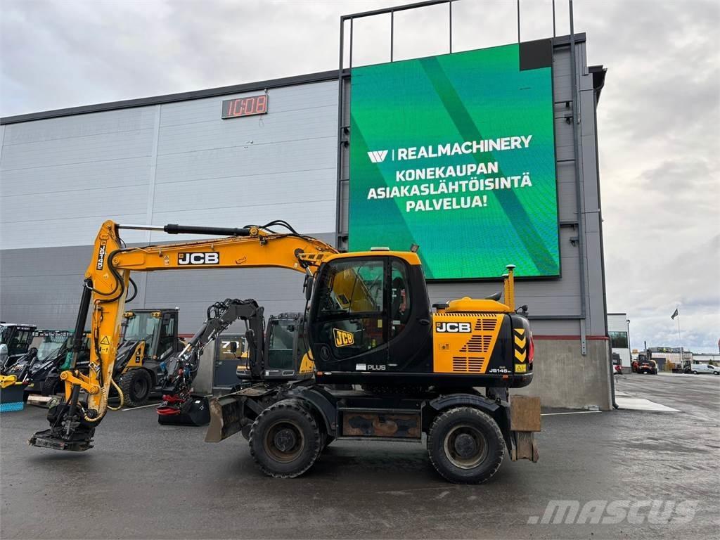 JCB JS145W T4i Ratiniai ekskavatoriai