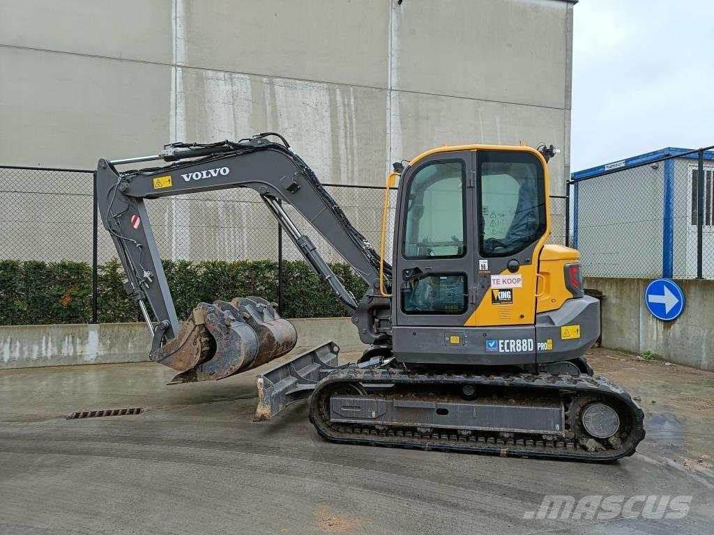 Volvo ECR 88 D Ratiniai ekskavatoriai