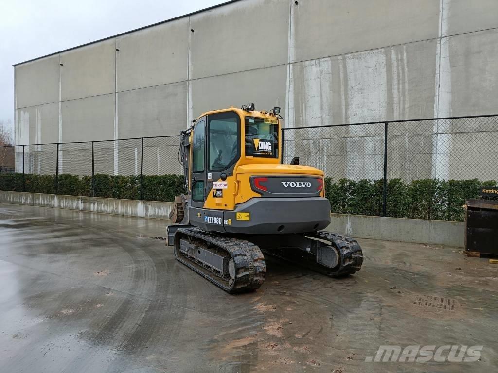 Volvo ECR 88 D Ratiniai ekskavatoriai