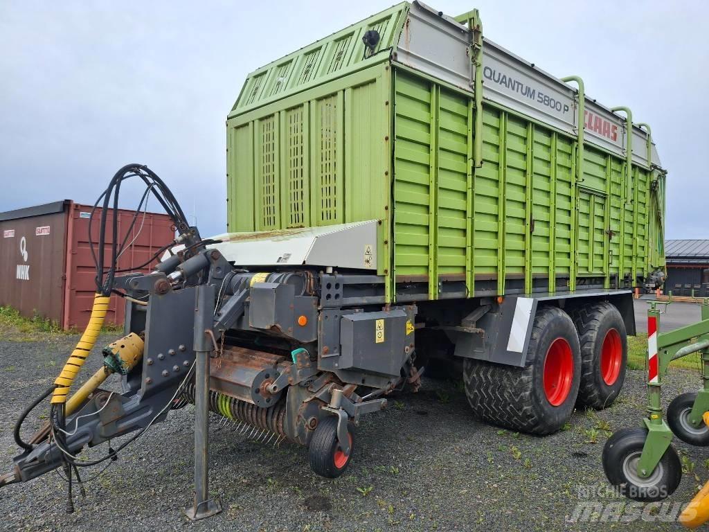CLAAS Quantum 5800 P Savikrovės priekabos
