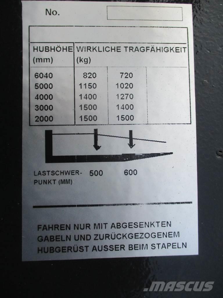 Still R 20-15 Elektriniai šakiniai krautuvai