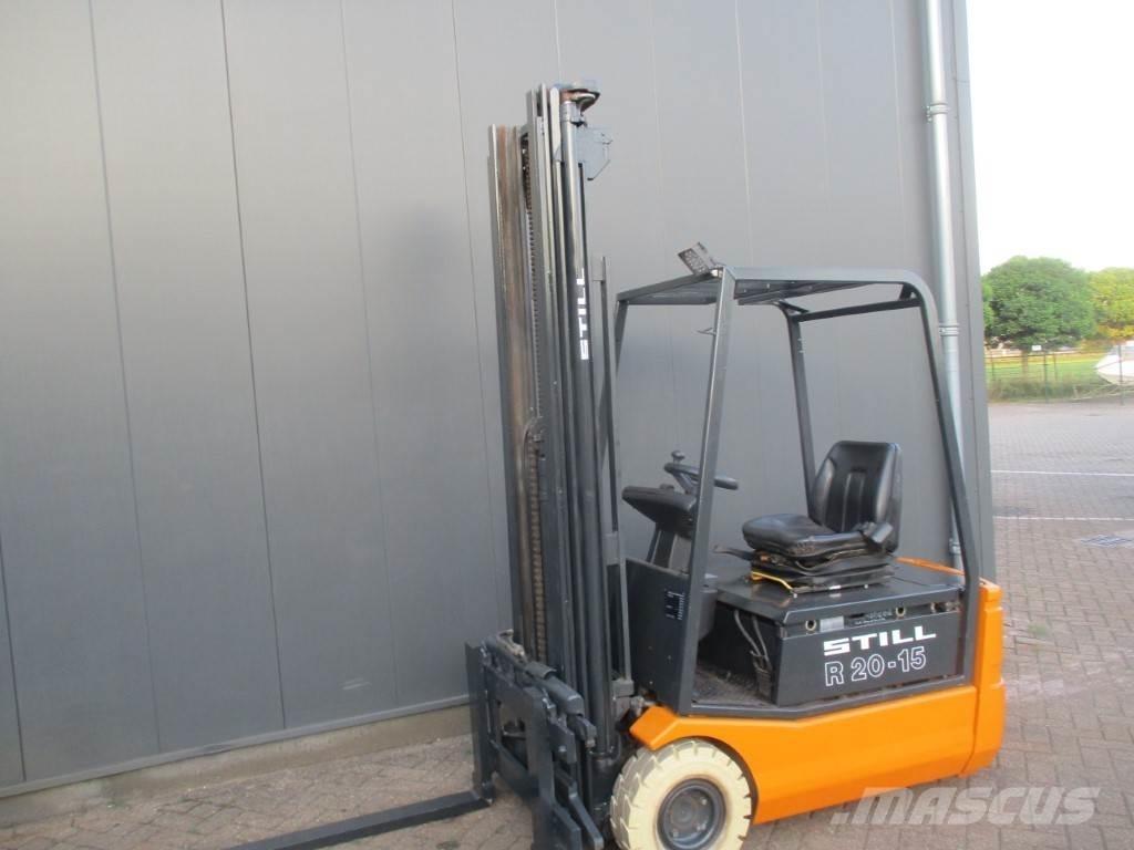 Still R 20-15 Elektriniai šakiniai krautuvai