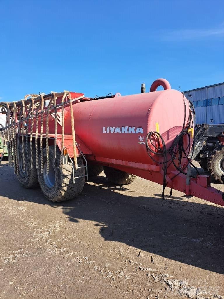 Livakka 14 m3 Srutų cisternos