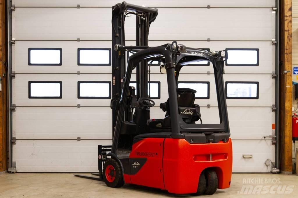 Linde E 16 C-02 Elektriniai šakiniai krautuvai
