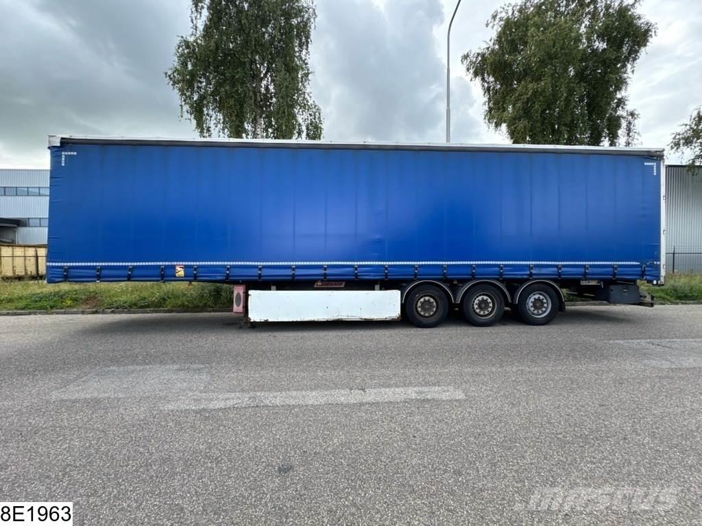 Fruehauf Tautliner Tentinės puspriekabės