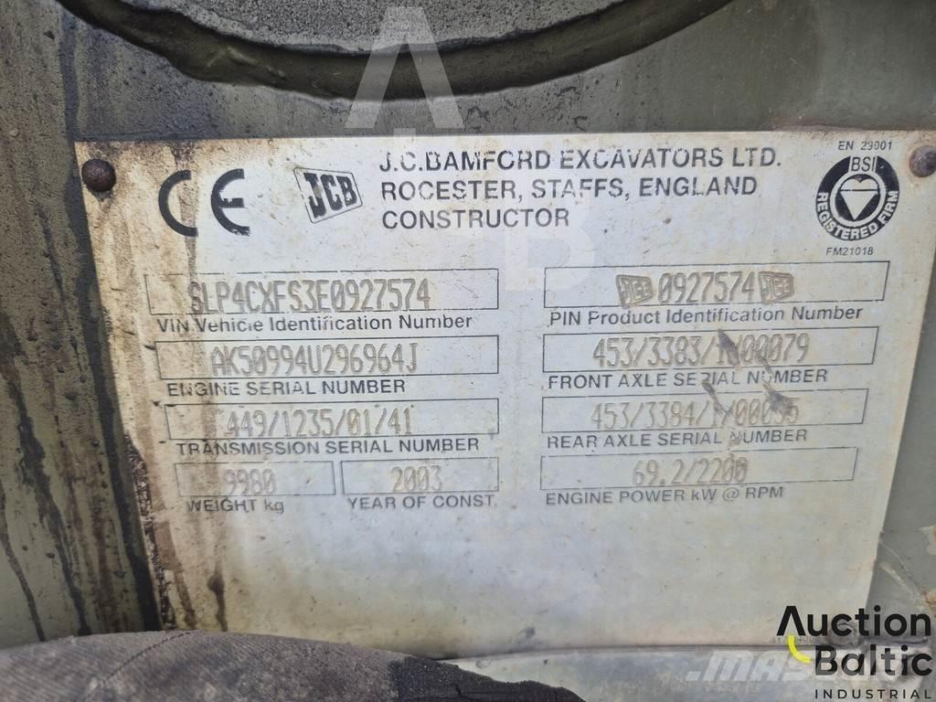 JCB 4 CX Ekskavatoriniai krautuvai