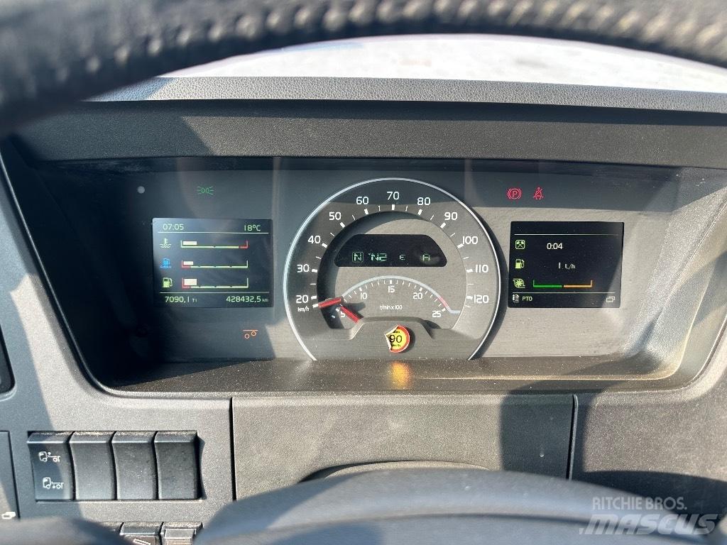 Volvo FMX 510 8x4*4 Sunkvežimiai su keliamuoju kabliu