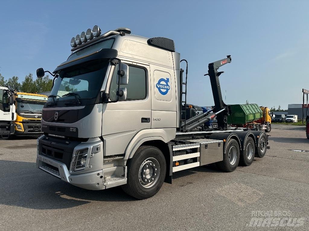 Volvo FMX 510 8x4*4 Sunkvežimiai su keliamuoju kabliu