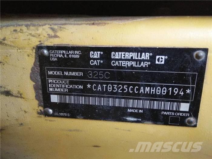 CAT 325 C Vikšriniai ekskavatoriai
