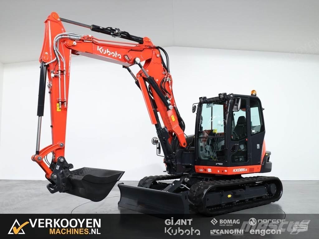 Kubota KX085-5 2PC Vidutinės galios ekskavatoriai 7-12 t